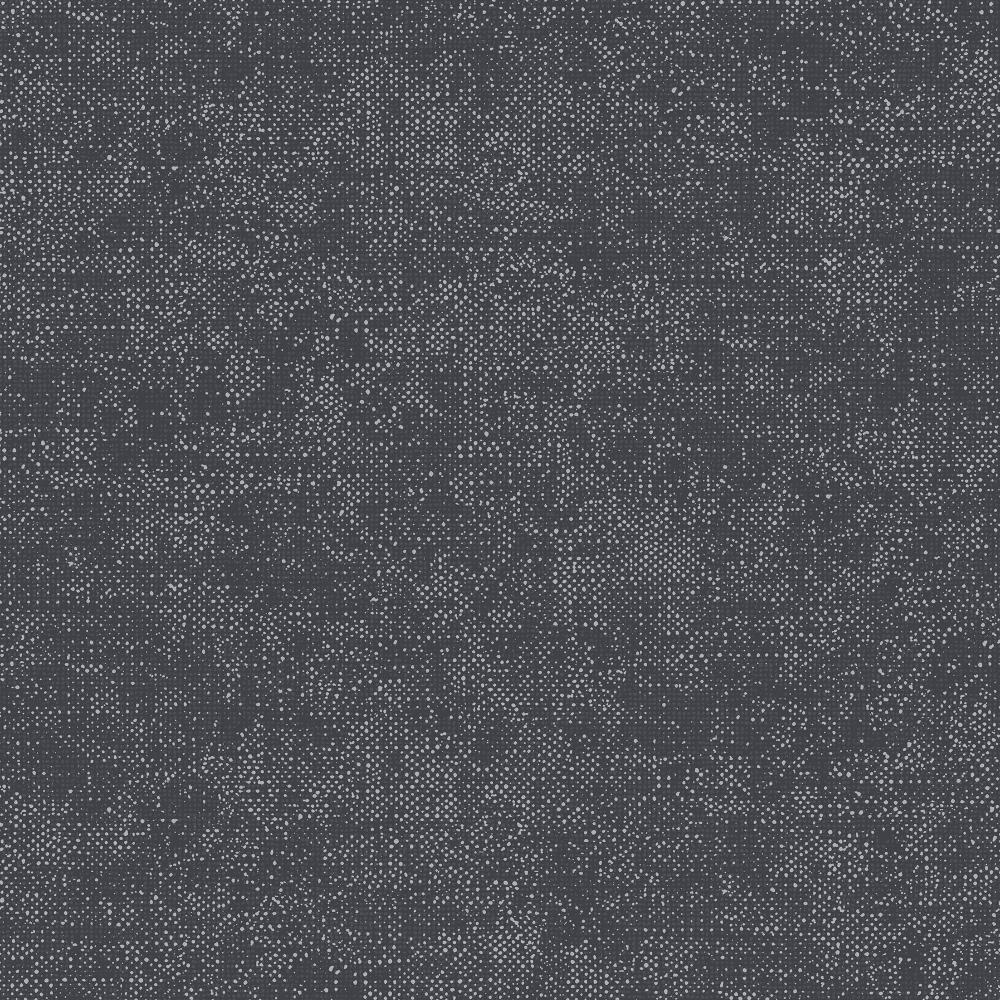 Patton Wallcoverings G78145 Texture FX Micro Texture Wallpaper in Black, Grey Opaque